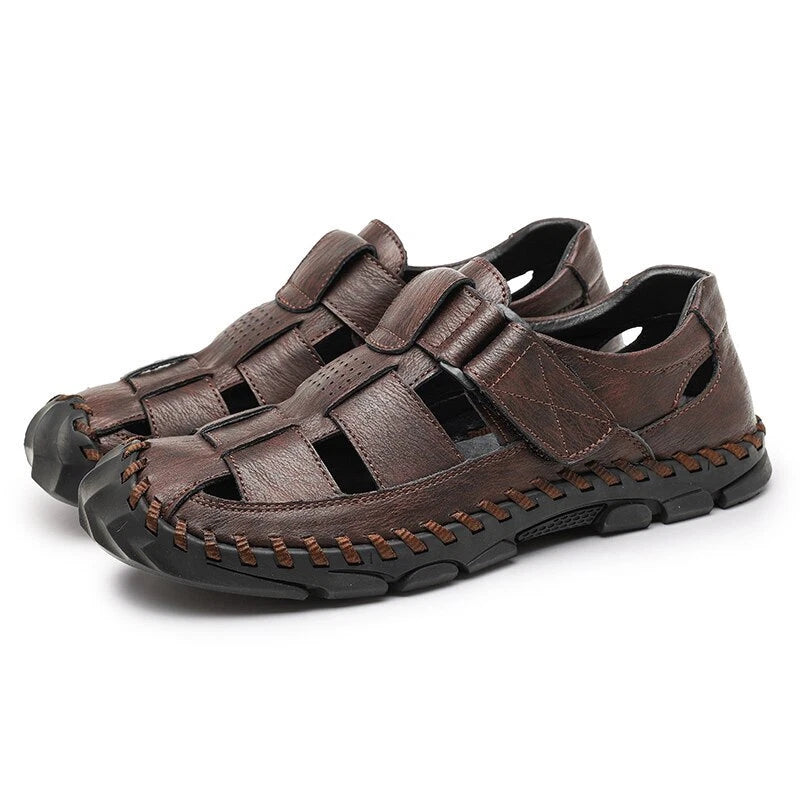Summer Men's Sandals Beach Slippers Fashion Thick Sole Non-slip Casual Shoes