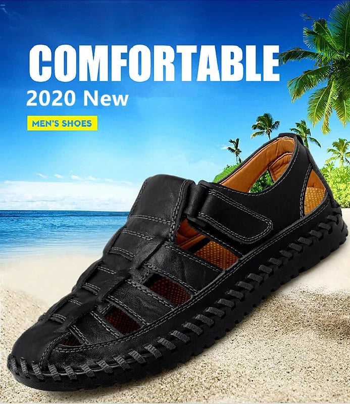 Summer Men's Sandals Business Casual Shoes Outdoor Beach Wading Slippers