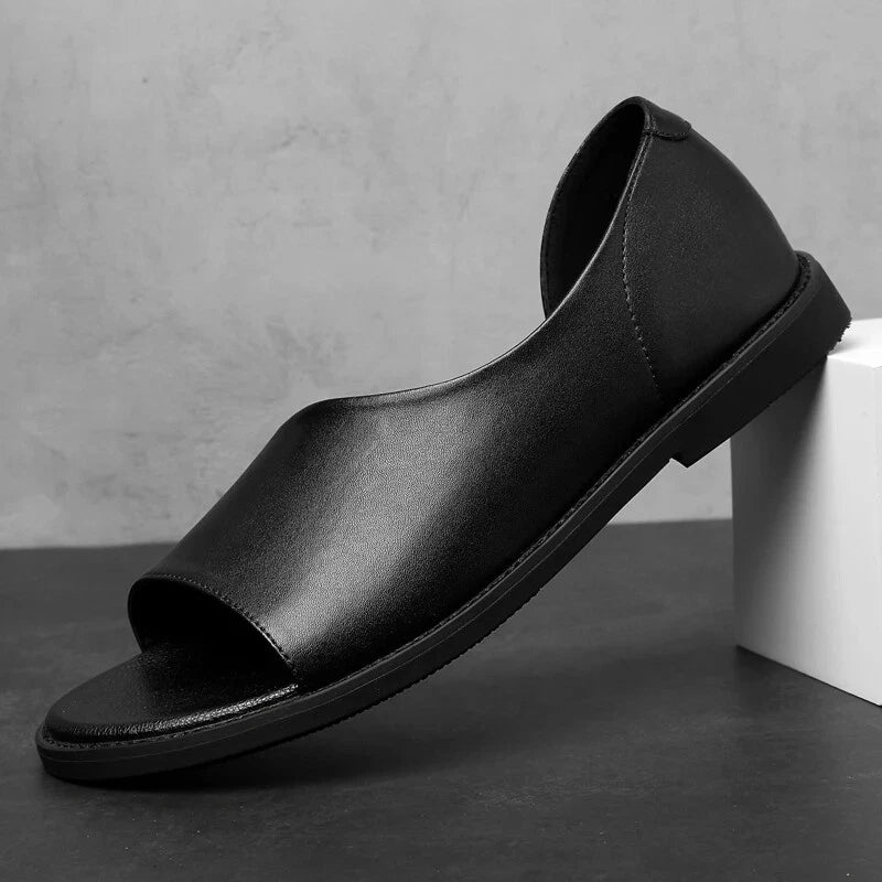 Summer Slippers Men's Non-slip Comfortable Sandals Outdoor Beach Soft Flat Shoes