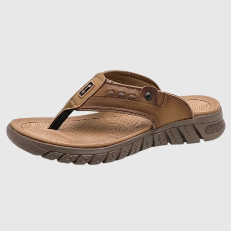 Men's Flip Flops Slippers Summer Outdoor Thick Soled Beach Shoes Sandals Shoes