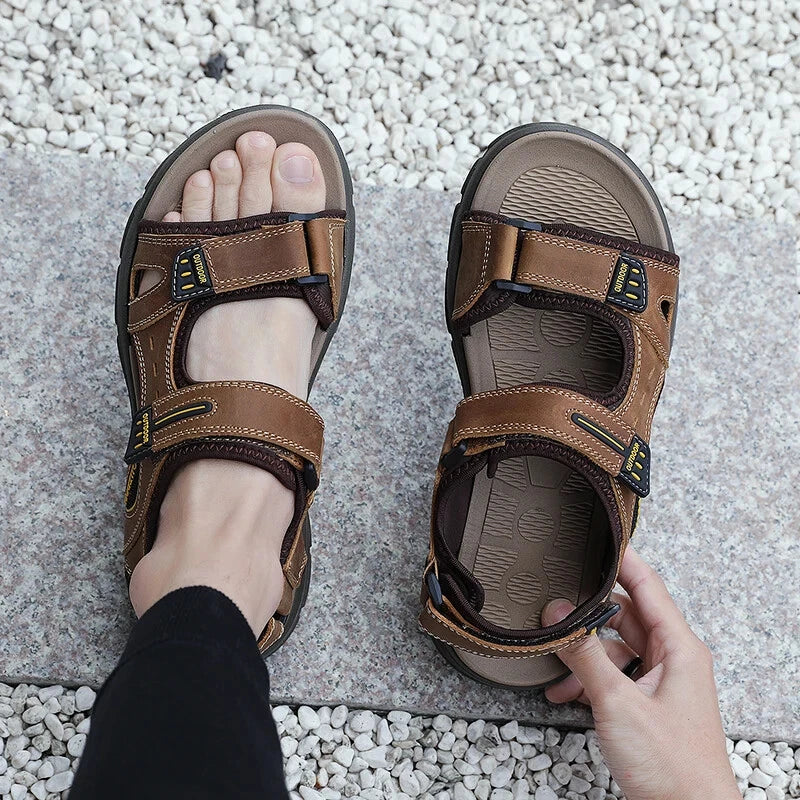 Classic Men Sandals Waterproof Beach Slippers Casual Breathable Wading Sneakers