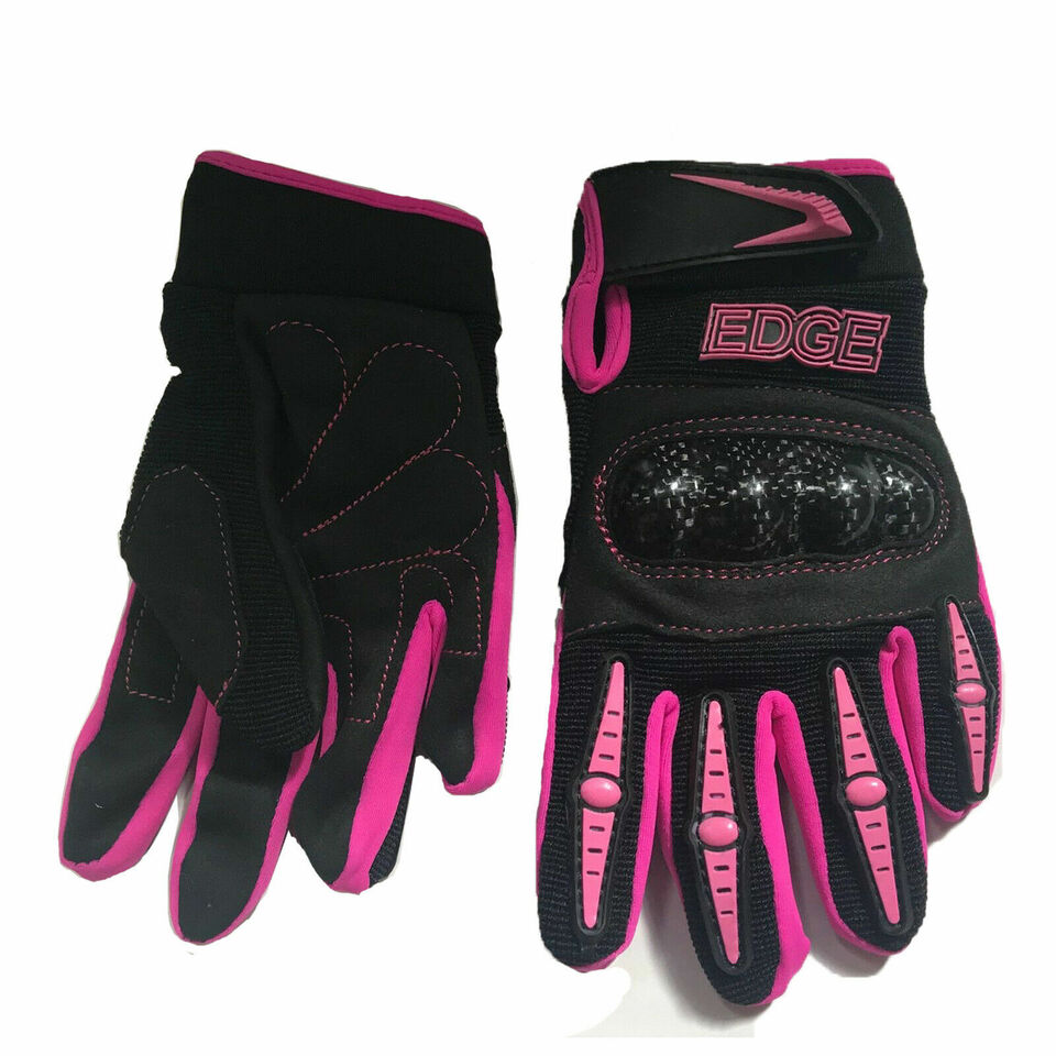 XTRM Kids Storm EDGE Gloves Black Pink