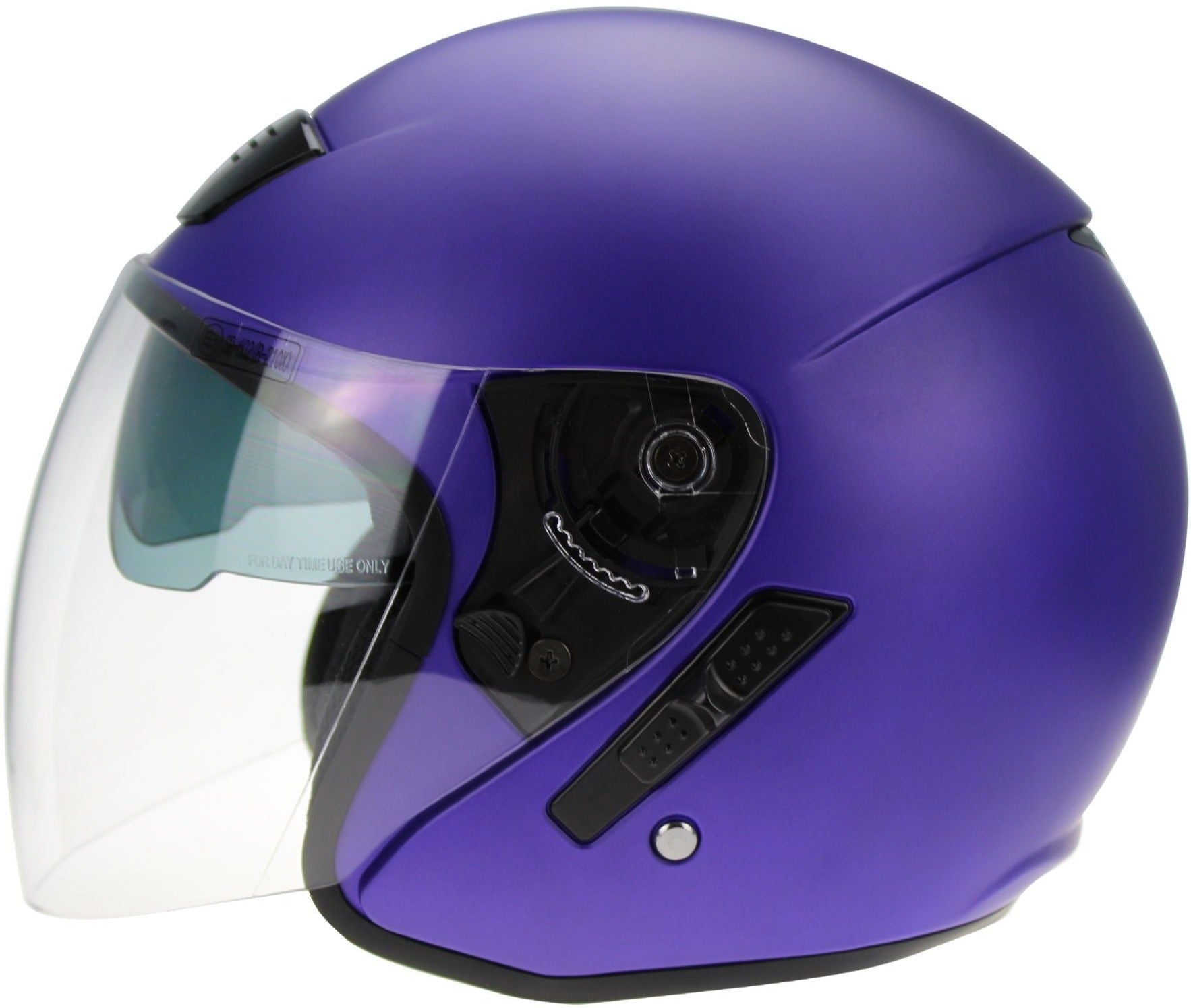 ViPER RSV12 Open Face Autoroute Jet Helmet Matt Purple