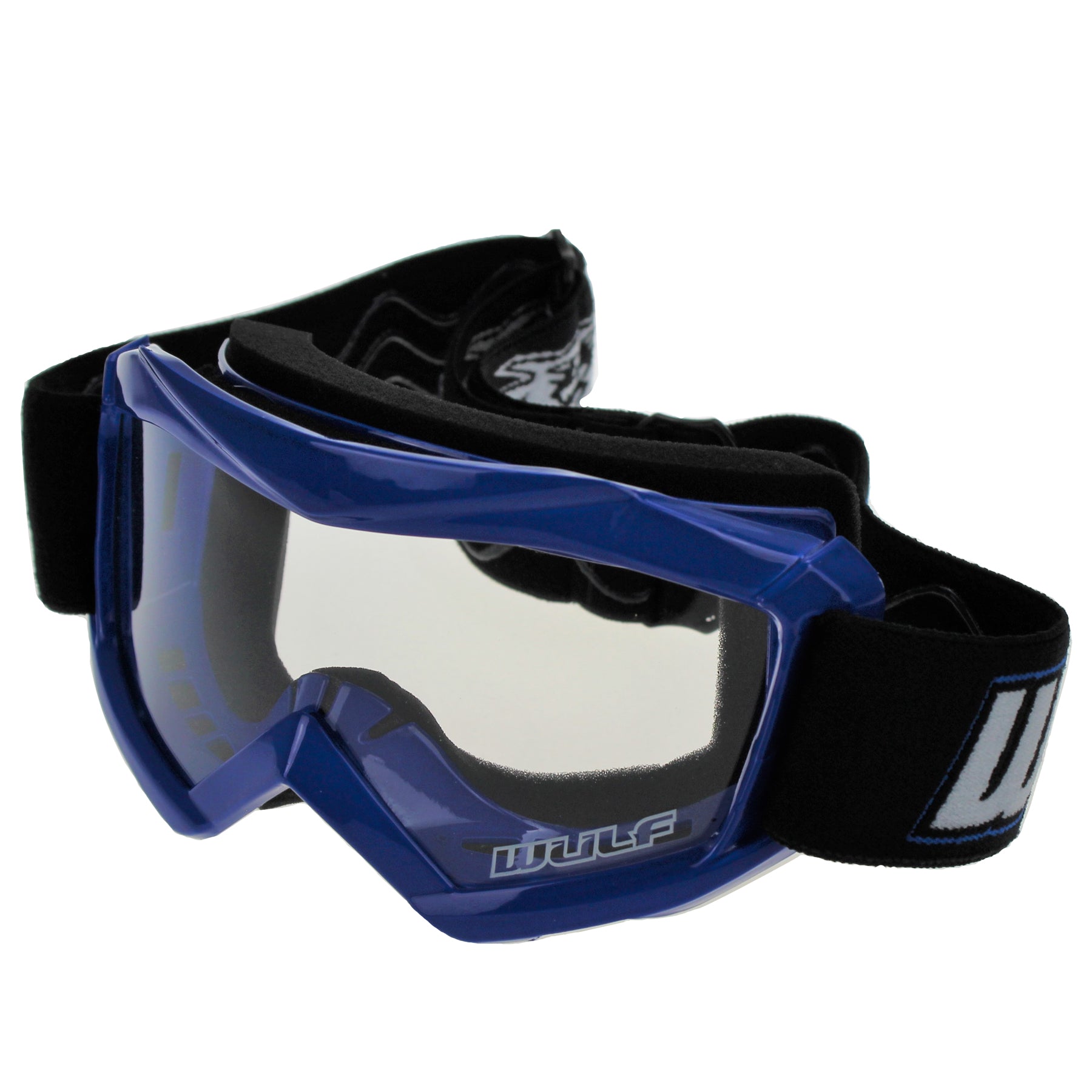 Wulfsport Kids Motocross Goggles - Blue