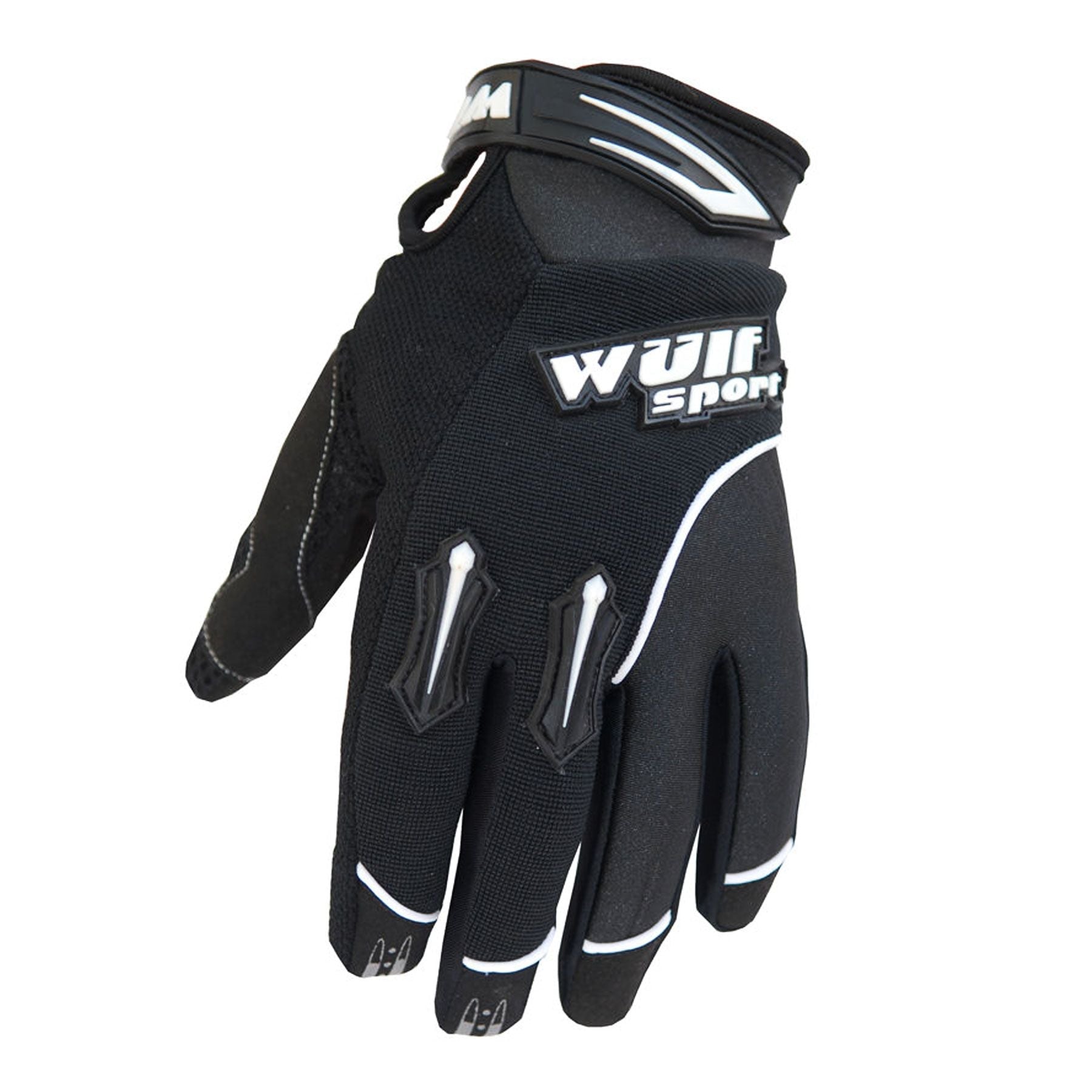 Wulfsport Stratos Adult Motocross Gloves - Black