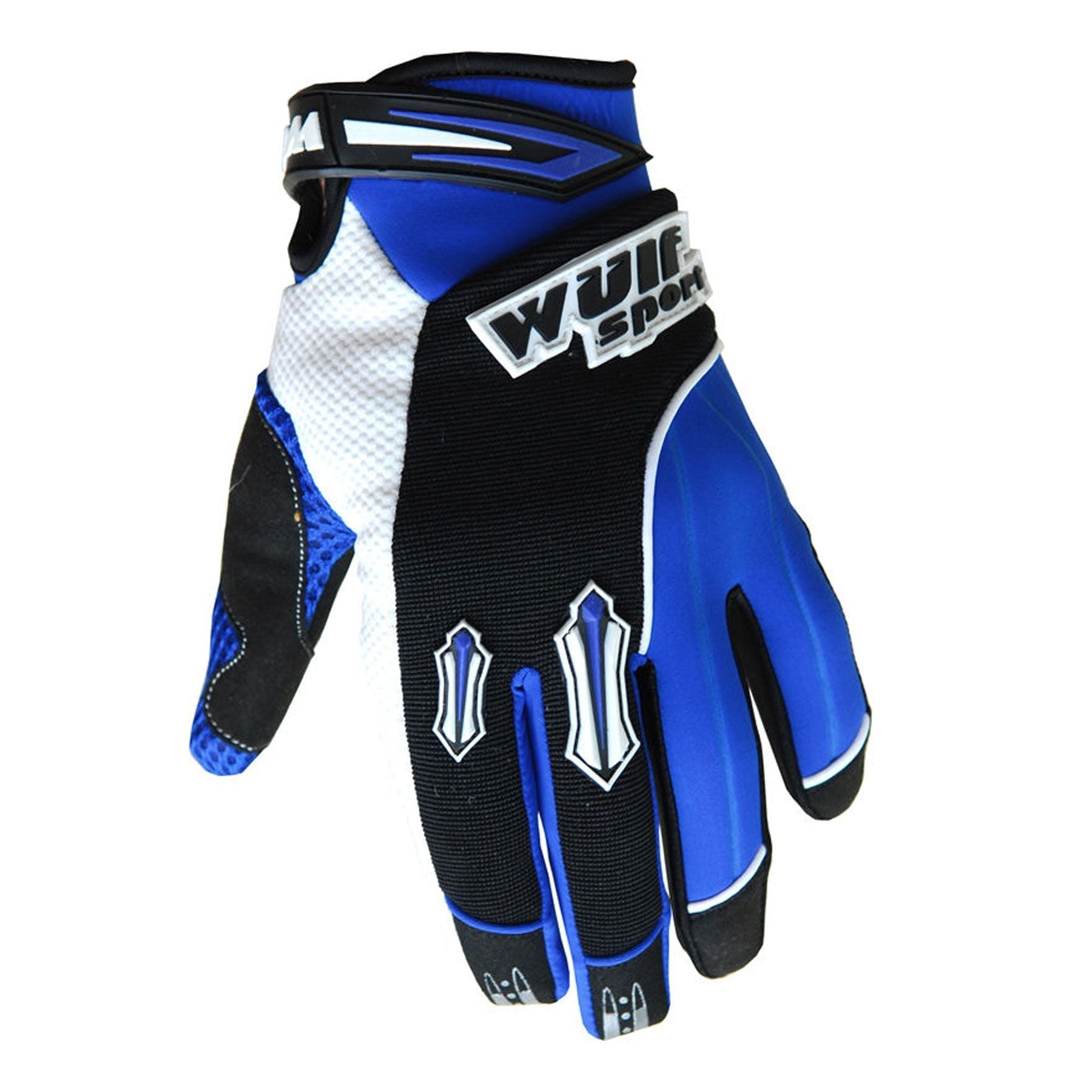 Wulfsport Stratos Adult Motocross Gloves - Blue