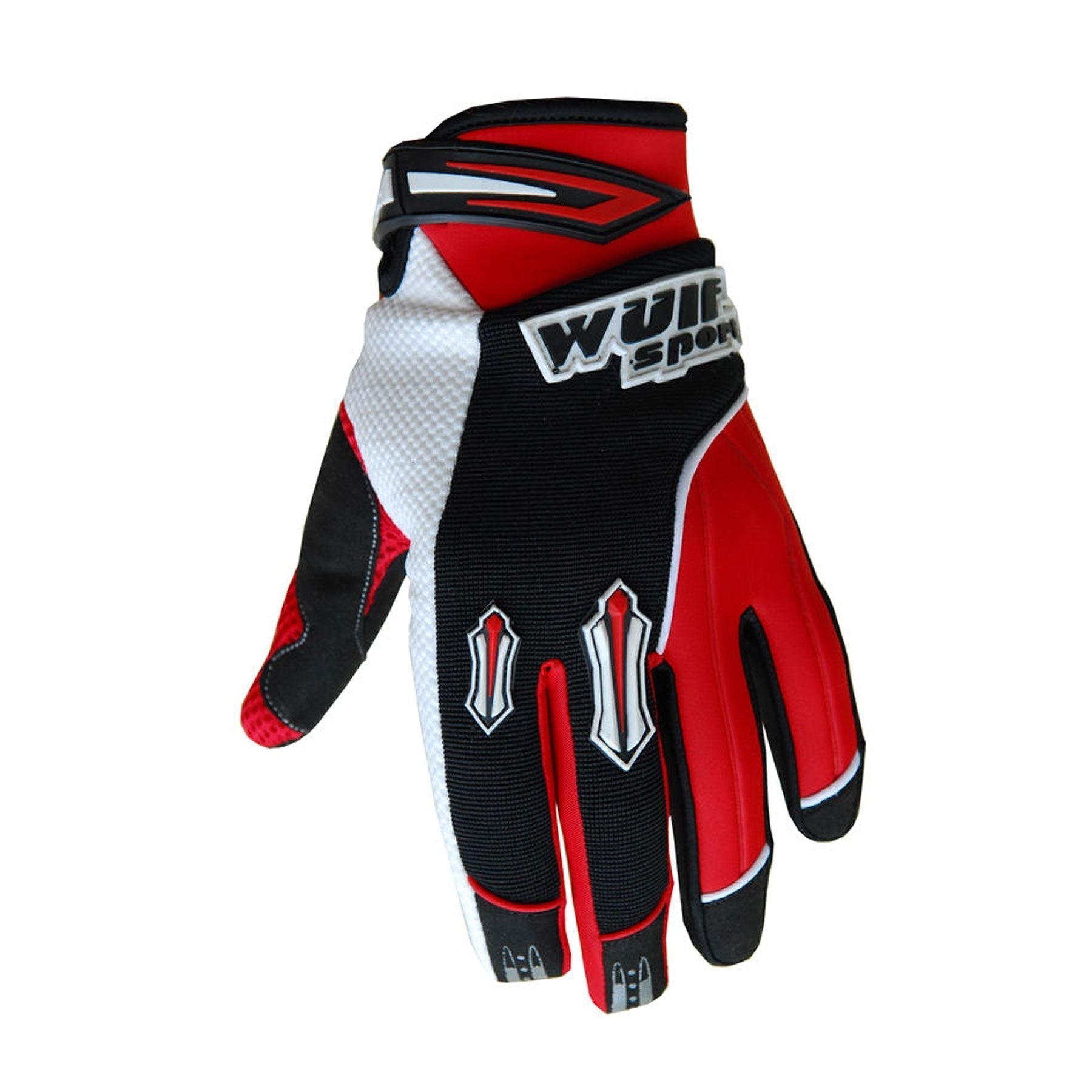 Wulfsport Stratos Adult Motocross Gloves - Red