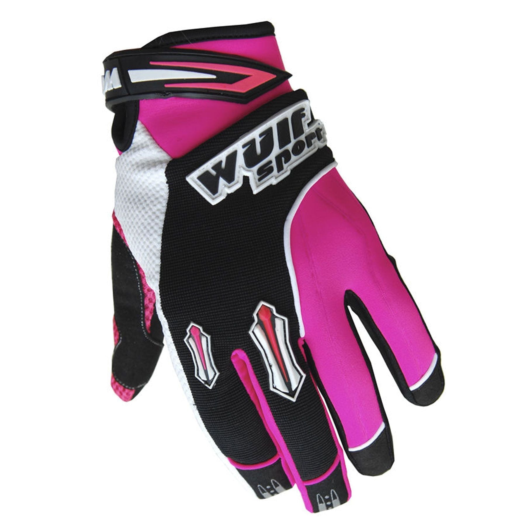 Wulfsport Stratos Kids Motocross Gloves - Pink