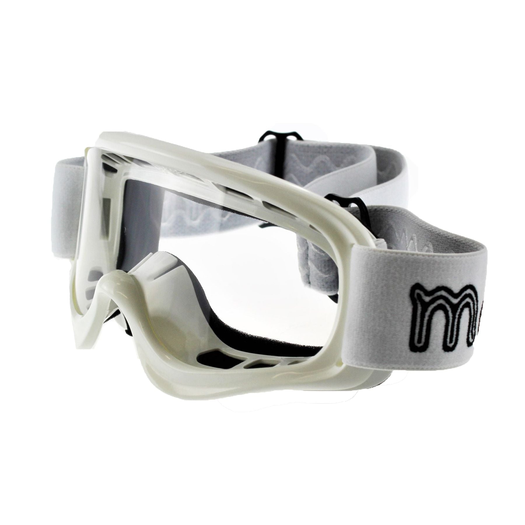 Viper X1 Adult Motocross Goggles White