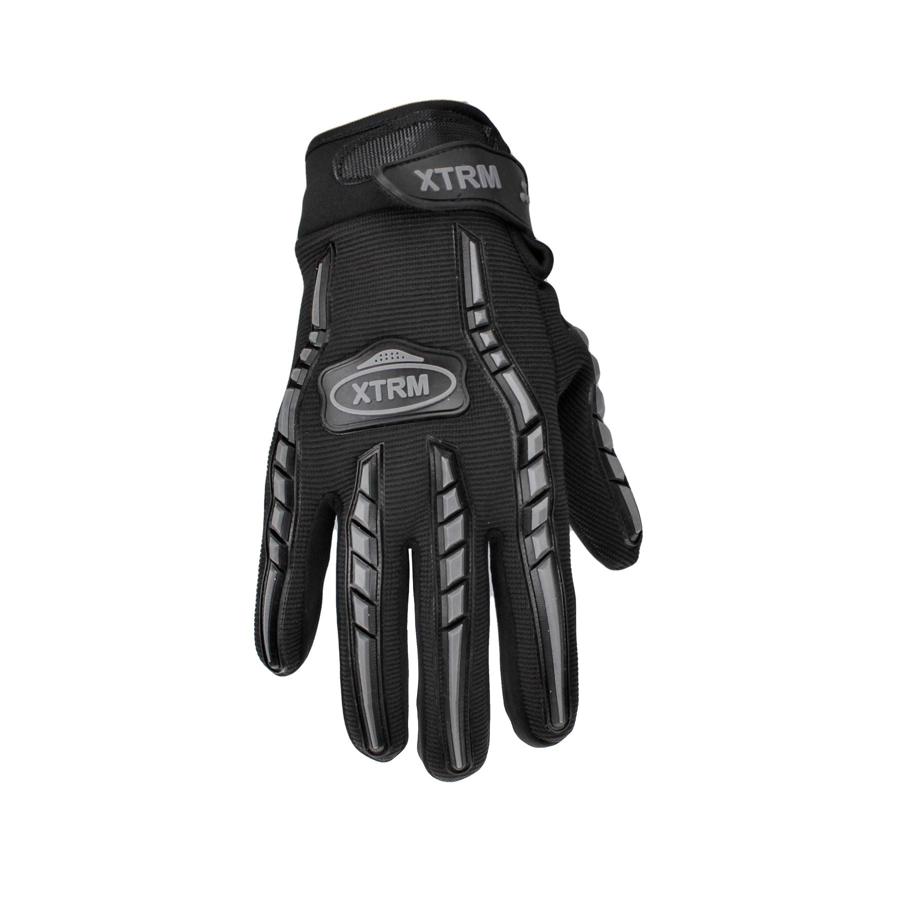 XTRM Adult Ride Motocross Gloves Black